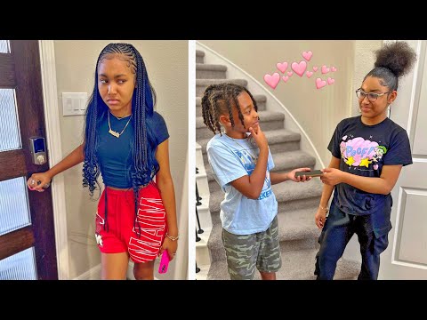 BOY Has A CRUSH On SISTERS FRIEND | "MY Brother And His Crush" Ep. 1