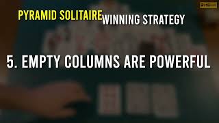 Pyramid solitaire winning strategy