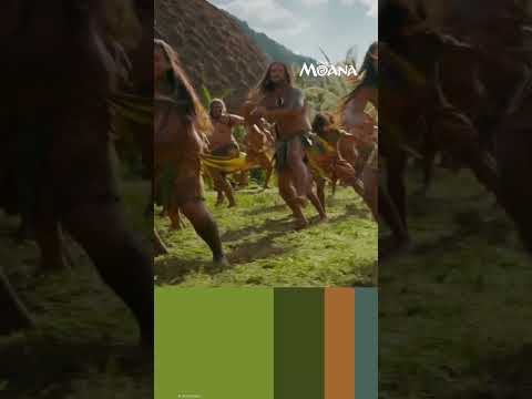 The colours of Moana
