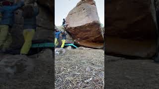 Video thumbnail of Aljama, 7b+. Albarracín