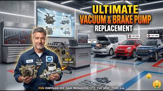 How to Replace Brake Vacuum Pump on 2.4L Engine | Chrysler, Ram, Fiat