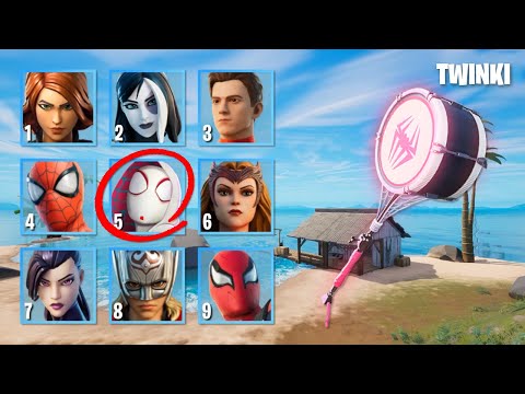 Guess The Skin By Pickaxe #2 - Fortnite Challenge by Twinki