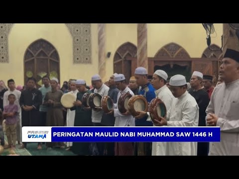 POLRES KUTAI BARAT PERINGATI MAULID NABI MUHAMMAD SAW