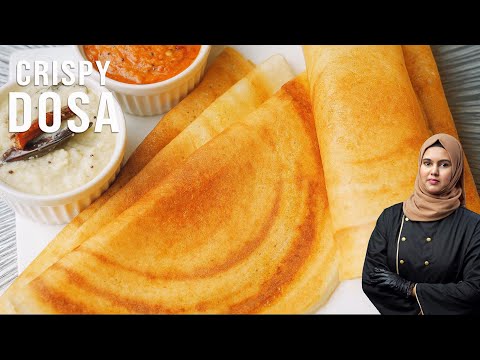 Dosa Recipe | Perfect Dosa Batter For Crispy Dosa