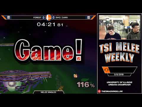 [TSI Weekly] GHQ | Zamu (Fox) vs. Forest (Marth) SSBM Singles LF