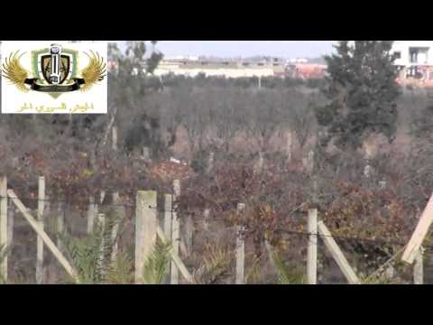 استهداف شيلكا لقوات النظام بعبوة ناسفة من قبل لواء أحرار حمص على طريق حمص القصير