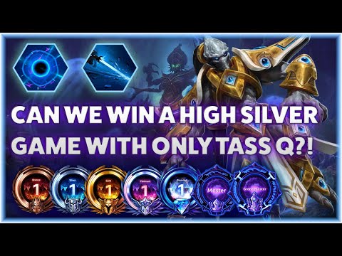 Tassadar Black Hole - CAN WE WIN A HIGH SILVER GAME WITH ONLY TASS Q?! - B2GM Season 3 2024