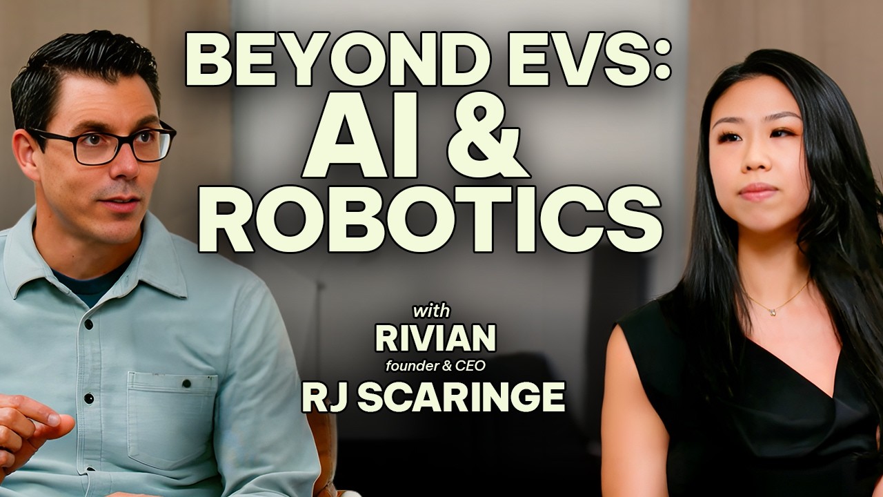 Rivian founder RJ Scaringe during the Behind the Business interview