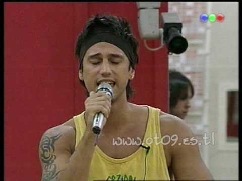 Operacion Triunfo 2009: Nacho y Sebastian, practican "Baby te quiero" con Marcelo Iripino