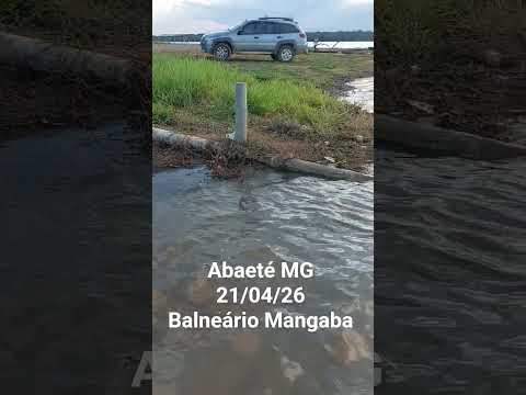 Abaeté MG. 21/04/26. Balneário Mangaba.