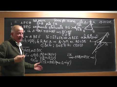 1/3 Lectia 1680 Clasa 6 Congruenta a 2 triunghiuri Cazuri de congruenta Linii importante in triunghi