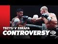 CHAOS ERUPTS After Controversial Early Ending Nikita Tszyu V Michael Zerafa Fox Sports Australia