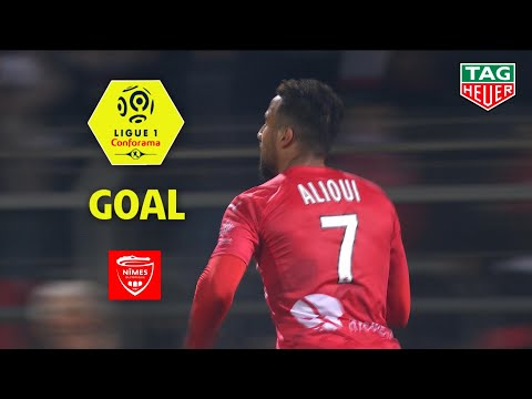 Goal Rachid ALIOUI (74') / Nîmes Olympique - AS Saint-Etienne (1-1) (NIMES-ASSE) / 2018-19