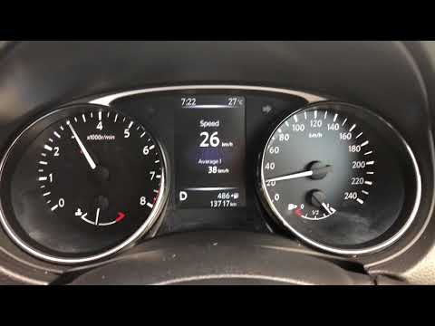 2017 Nissan X-Trail 2.5L ST 0-100 km/h acceleration test