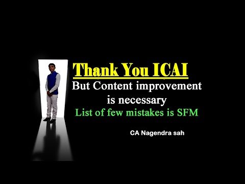 Ca final sfm forex notes