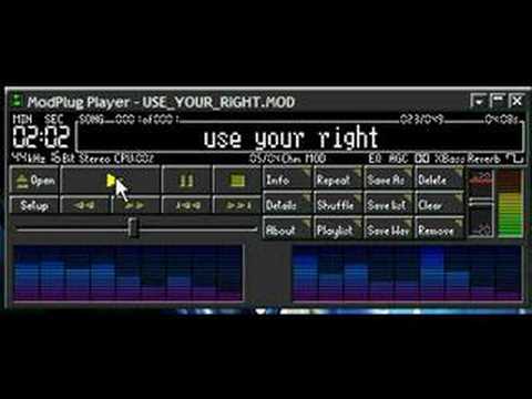 Protracker Amiga Music - Use Your Right