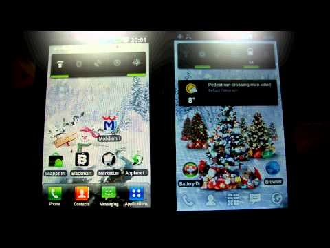 LG Optimus 2X vs Orange Monte Carlo Zte Skate.