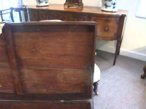 Large brass bound military chest ,Victorian