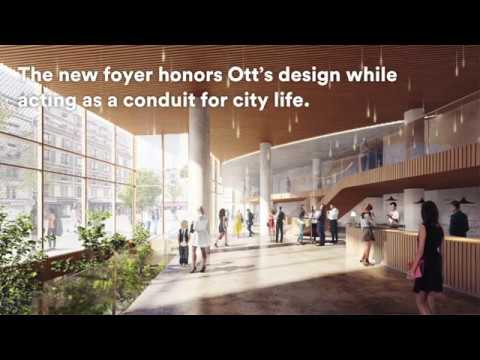 Designing the expansion of Paris' Opéra Bastille