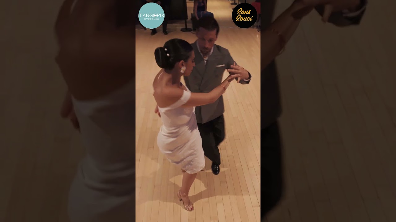 Video thumbnail for MILONGA SANS SOUCI '25 GENEVA - Eva Laura Madar & Thomas Barbier dance Domingo Federico - Muy Suave
