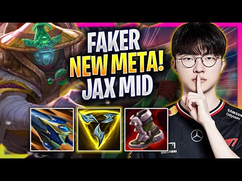 FAKER CRAZY NEW META JAX MID! - T1 Faker Plays Jax MID vs Yone! | Season 2025