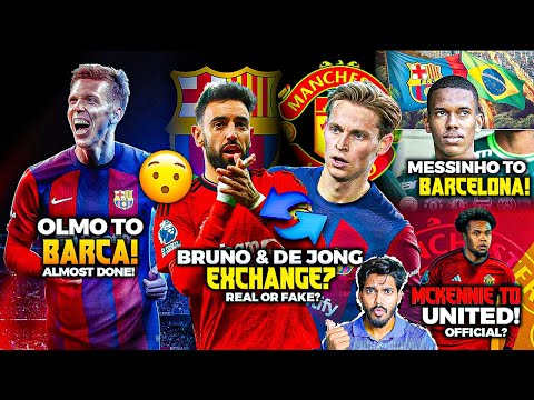 Frenkie and Bruno Swap deal, Messinho to Barca is still on, Olmo to Barca confirmed ?
