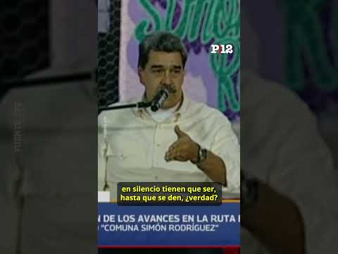 💬 Maduro confirmó que habló con Trump: “Bienvenido el diálogo, bienvenida la diplomacia”