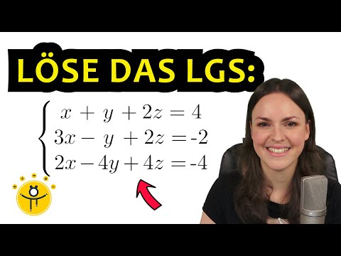 Einsetzungsverfahren mit 3 Gleichungen – Gleichungssysteme lösen