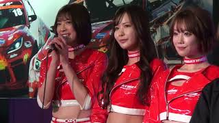 TAS2024 SHIBATIRE ブース パフォーマンスステージ⑤ エンディング 米倉みゆ 新唯 小湊美月 楓紗季 相沢明日加 七瀬なな さん 東京オートサロン2024