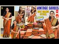 RUST ORANGE Sarees NEW YEAR SPECIAL Single Saree Home Delivery Sowjanyastudios