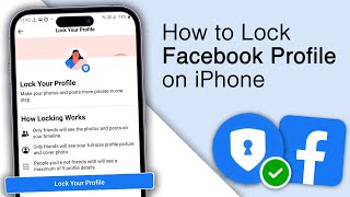 How to Lock Facebook Profile on iPhone! [2023]