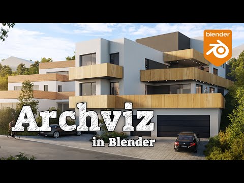 BLENDER Archviz Exterior. Is it possible in blender?
