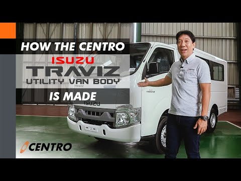 How the Centro Isuzu Traviz Utility Van Body is Made
