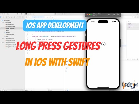 Long press gesture in swift | iOS app Development