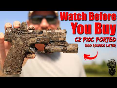 The Truth About The CZ P10C Ported: 1000 Round Review, Drop, \u0026 Mud Test vs. M\u0026P \u0026 Glock