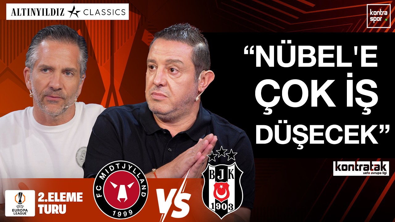 🔴 CANLI | Midtjylland - Beşiktaş Maç Önü | Nihat Kahveci, Nebil Evren | Kontratak