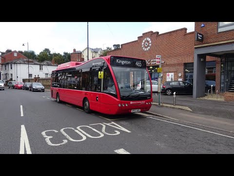Throwback Thursday Optare Versa Eco Hybrid  Journey on The 465 (HOV1 OP07ARE)