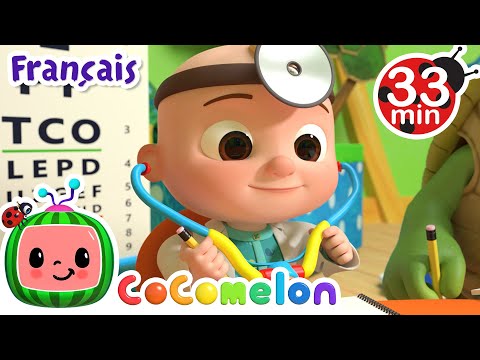 Chez le docteur | CoComelon en Français | Chansons pour bébés