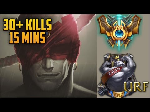When a Korean Challenger is given LEE SIN in URF...