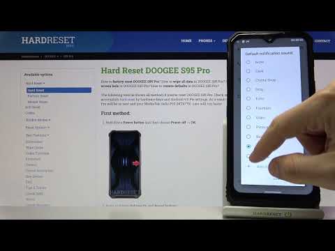 All Notification tones on Doogee S95 Pro / All default Notification tones on Doogee S95 Pro