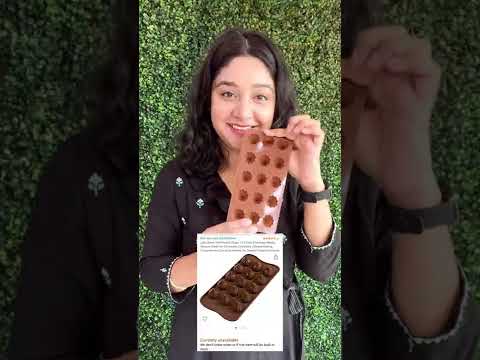 Trying Amazon Chocolate Moulds🍫 #fun2ooshfood #youtubepartner #shorts @Fun2oosh Food