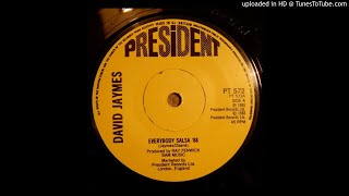David Jaymes (ex Modern Romance) - Everybody Salsa '88