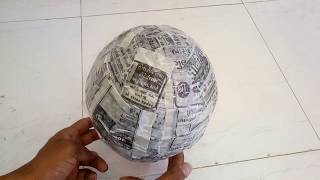 Paper Mache Pinata Using balloon | Diy Balloon Craft