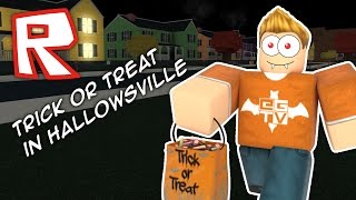 Trick or Treat in Hallowsville ROBLOX
