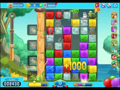 Pet Rescue Saga Level 3407 - NO BOOSTERS | SKILLGAMING ✔️