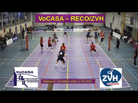 Highlights Vocasa H1 - RECO/ZVH, 1 okt 2022 (compilatie mooie acties) 3 min.