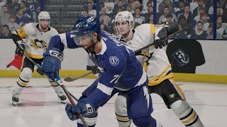 NHL 26: Season Sim - Penguins vs. Lightning (PS5) Gameplay