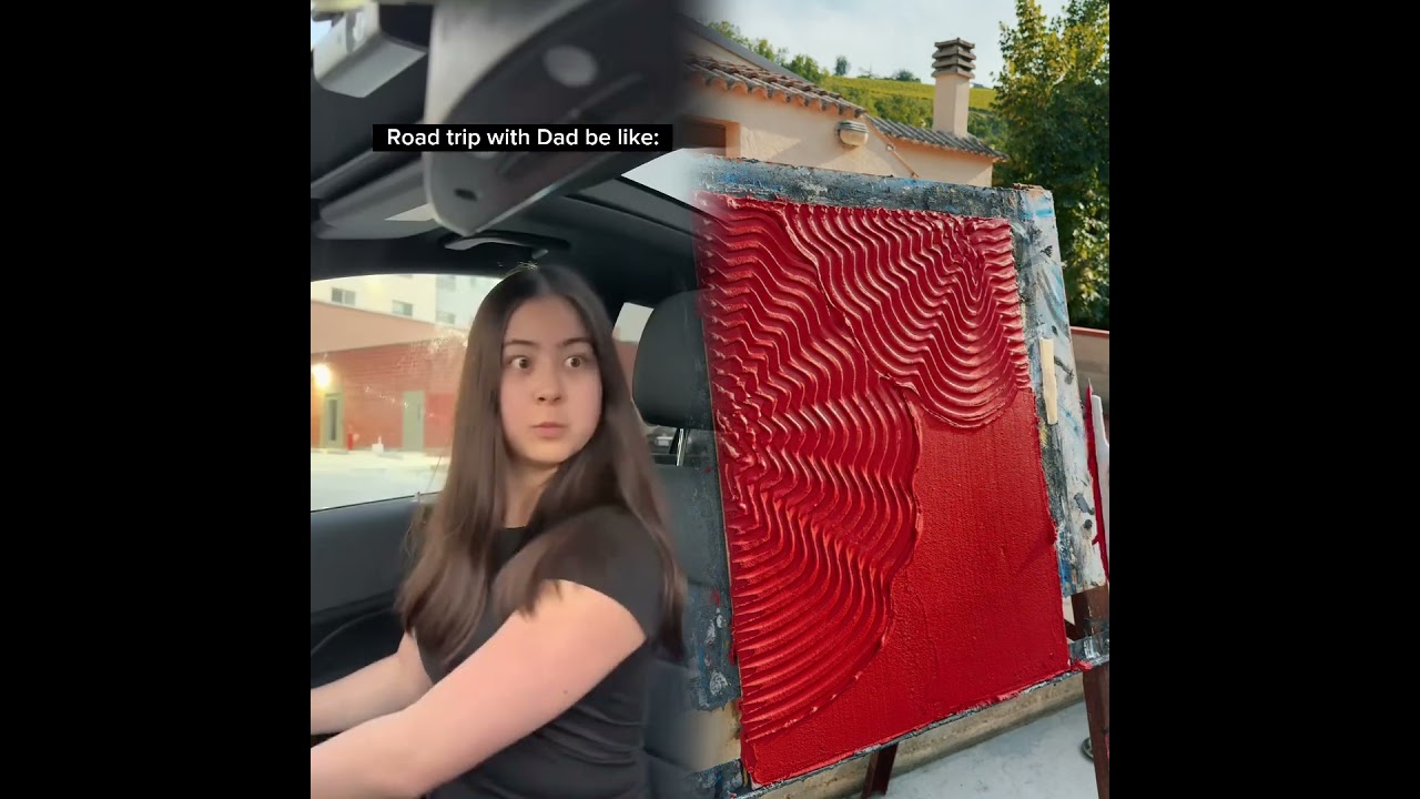 Do you choose a road trip with dad or mom😂😂 #funny #shorts #sofimanassyan