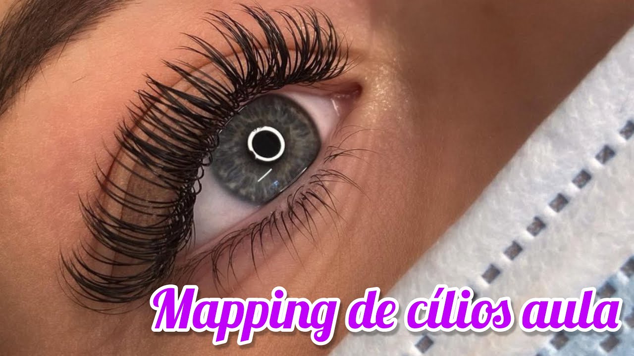 EXTENSÃO DE CÍLIOS | MAPPING PARA INICIANTES AULA COMPLETA