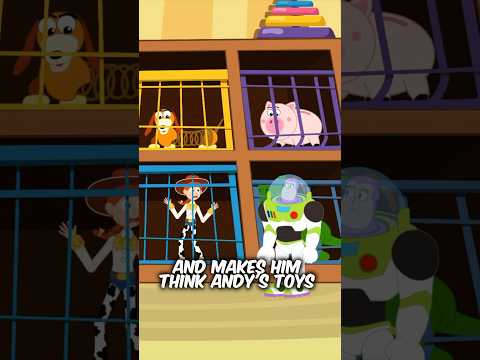The Toys Get Captured! | Toy Story 3 (Pt. 2) #toystory #disney #buzzlightyear #woody #shorts